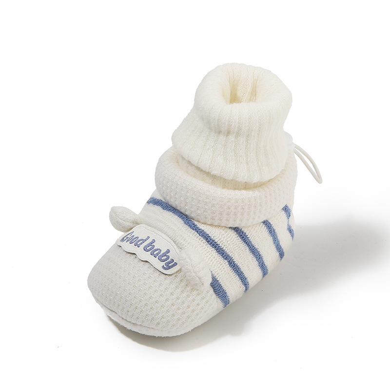 Cipele za bebe za malu djecu s flis presvlakom za toplinu, mekane podloge, zimske, unisex, 12–36 mjeseci