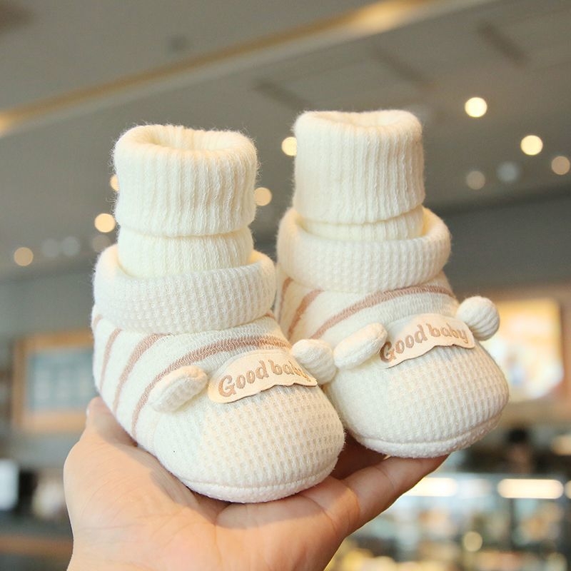 Cipele za bebe za malu djecu s flis presvlakom za toplinu, mekane podloge, zimske, unisex, 12–36 mjeseci