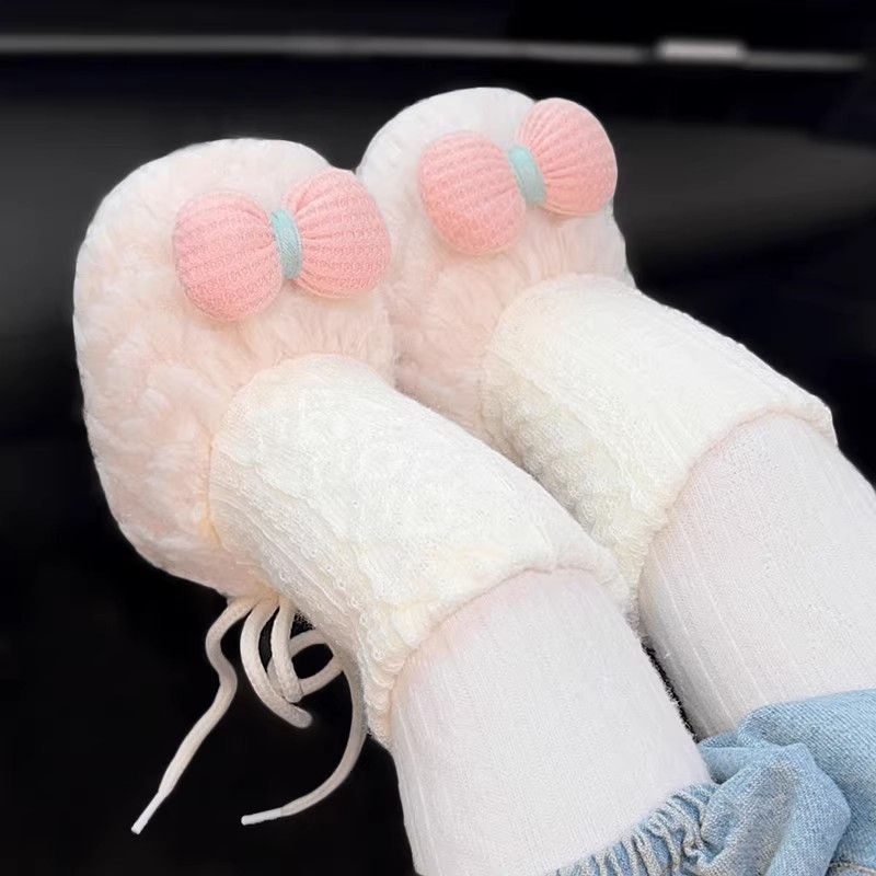 Zimske cipele za bebe 6–12 mjeseci, mekana potplata, postava od flisa, stil princeze, cipele za prve korake, tople i protuklizne