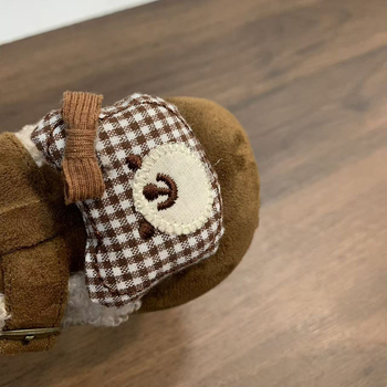 Zimske dječje tenisice, unisex, nubuk gornji dio, Velcro kopča, protuklizni potplat, za djecu 12–36 mjeseci