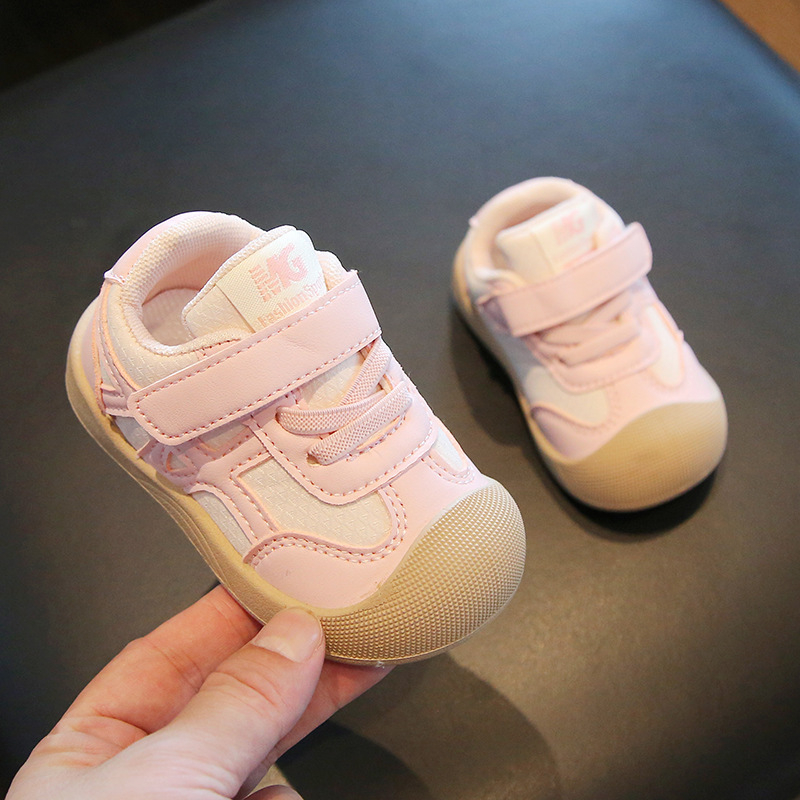 Unisex dječje sportske tenisice od sintetičke kože, prozračne, s Velcro kopčanjem, za uzrast 12-48 mjeseci