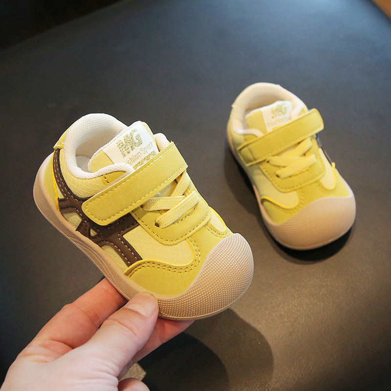 Unisex dječje sportske tenisice od sintetičke kože, prozračne, s Velcro kopčanjem, za uzrast 12-48 mjeseci
