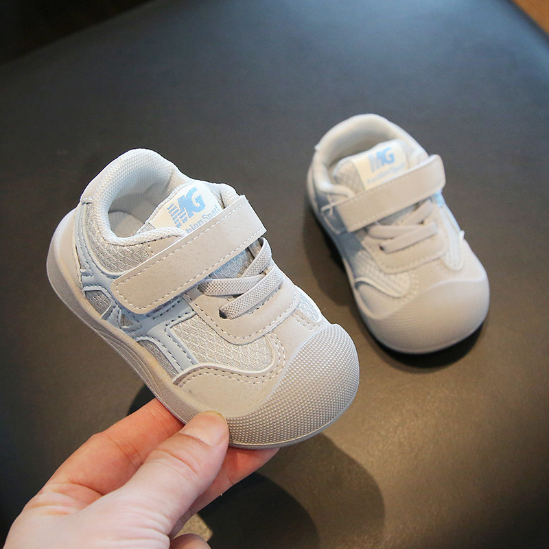 Unisex dječje sportske tenisice od sintetičke kože, prozračne, s Velcro kopčanjem, za uzrast 12-48 mjeseci