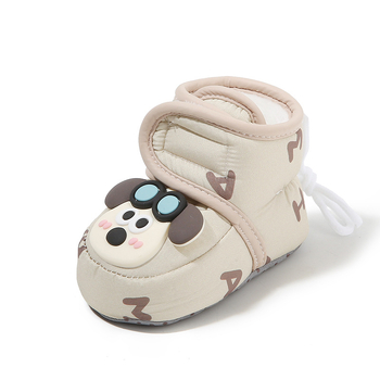 Topánky pre batoľatá – Cartoon štýl, vrchný materiál z polyesteru, na zimu a jeseň, vek 12-36 mesiacov