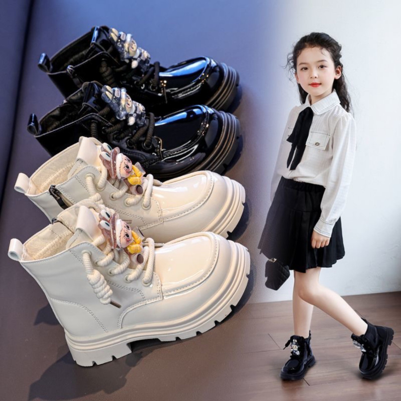 Dječje Martin čizme, gornji dio od sintetičke kože, potplat TPR, za dob 7–16 godina