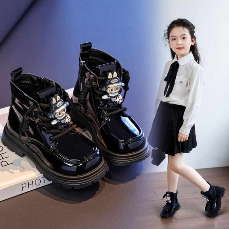 Dječje Martin čizme, gornji dio od sintetičke kože, potplat TPR, za dob 7–16 godina