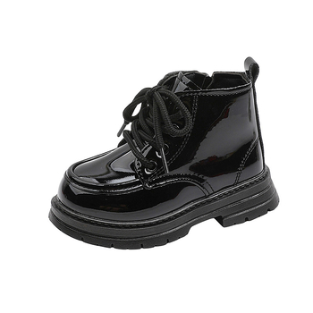 Dječje Martin cipele, koža patent, vodootporne, bočni zatvarač, unisex