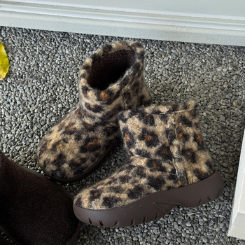 Detské zimné Martin topánky pre dievčatá — vrchnok z nylonového textilu, gumová podrážka, vložka z umelej kožušiny, stredná výška lýtka