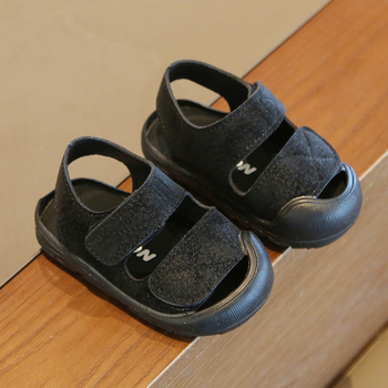 Plažni cipeli za bebe i malu djecu — gornji dio od sintetičke kože, kopčanje na Velcro, unisex, korejskog stila, uzrast 6–36 mjeseci