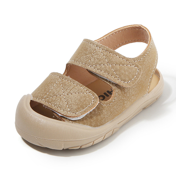 Plažni cipeli za bebe i malu djecu — gornji dio od sintetičke kože, kopčanje na Velcro, unisex, korejskog stila, uzrast 6–36 mjeseci