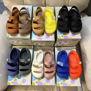 Unisex PVC sandale za plažu za djecu 4–12 godina, zatvaranje na Velcro, PVC gornji dio i potplat