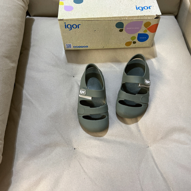Unisex PVC sandale za plažu za djecu 4–12 godina, zatvaranje na Velcro, PVC gornji dio i potplat