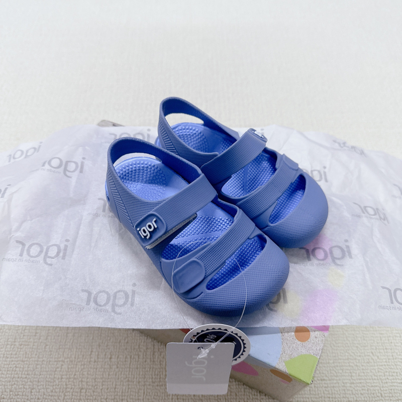Unisex PVC sandale za plažu za djecu 4–12 godina, zatvaranje na Velcro, PVC gornji dio i potplat