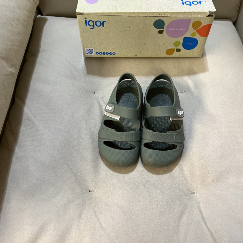 Unisex PVC sandale za plažu za djecu 4–12 godina, zatvaranje na Velcro, PVC gornji dio i potplat