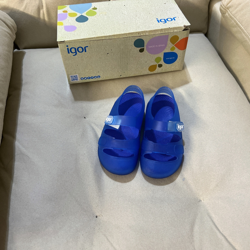 Unisex PVC sandale za plažu za djecu 4–12 godina, zatvaranje na Velcro, PVC gornji dio i potplat
