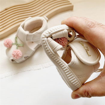 Παιδικά σανδάλια για κορίτσια – Στυλ Πριγκίπισσα, Κλείσιμο Velcro, Άνω μέρος από καμβά, Διαπνοή, Αντιολισθητική σόλα