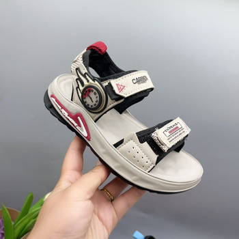 Muške sandale: gornji dio od sintetičke kože, đon od poliuretana, Velcro zatvaranje, za dob 4-12 godina, sportski stil