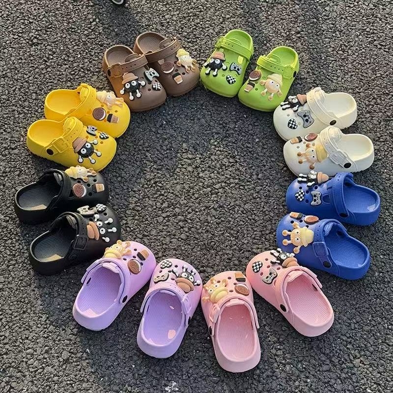 Dječje EVA sandale u Crocs stilu, ljeto 2025, protuklizne vanjske sandale za dječake i djevojčice