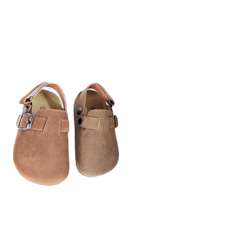 Birkenstock детски сандали, корейски стил, закопчаване с велкро, възрасти 4-16 г, лято 2023