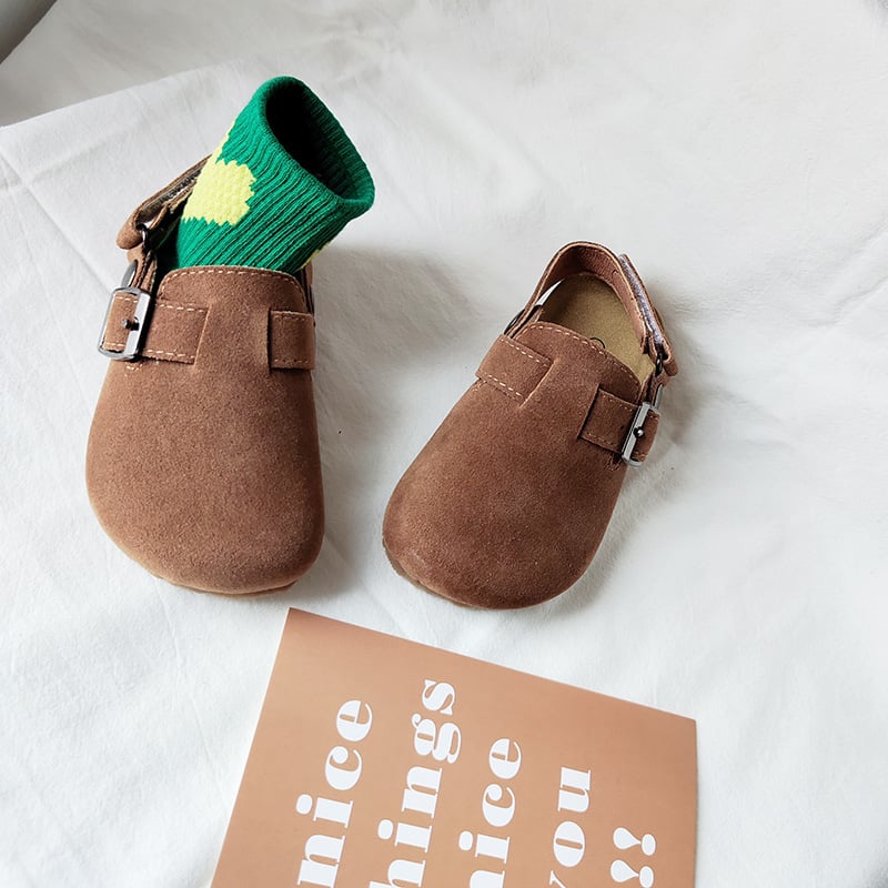 Birkenstock детски сандали, корейски стил, закопчаване с велкро, възрасти 4-16 г, лято 2023