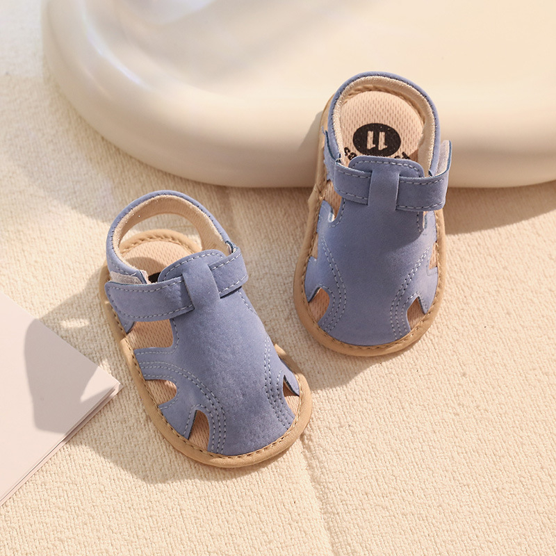 Liangbao Unisex dječje sandale za prve korake, PU gornji dio, Velcro kopča, ljeto, 12–36 mjeseci