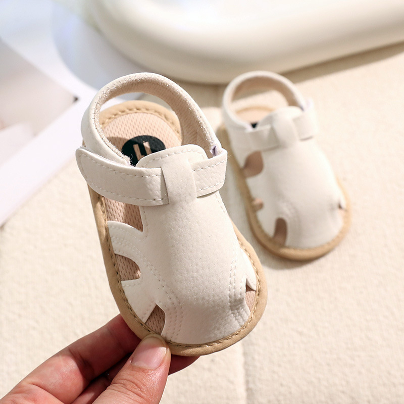 Liangbao Unisex dječje sandale za prve korake, PU gornji dio, Velcro kopča, ljeto, 12–36 mjeseci