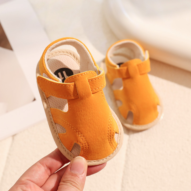Liangbao Unisex dječje sandale za prve korake, PU gornji dio, Velcro kopča, ljeto, 12–36 mjeseci