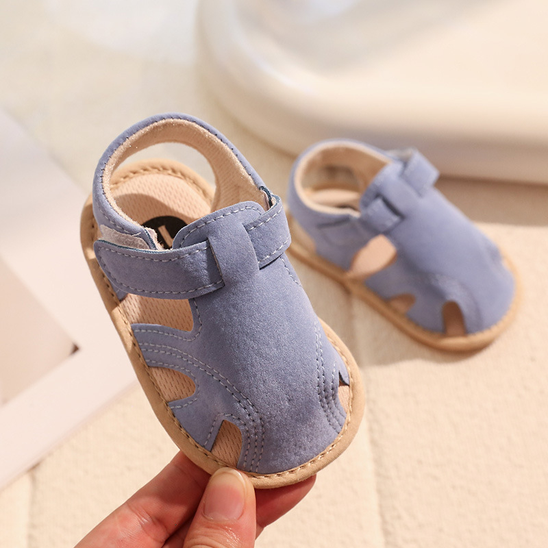 Liangbao Unisex dječje sandale za prve korake, PU gornji dio, Velcro kopča, ljeto, 12–36 mjeseci