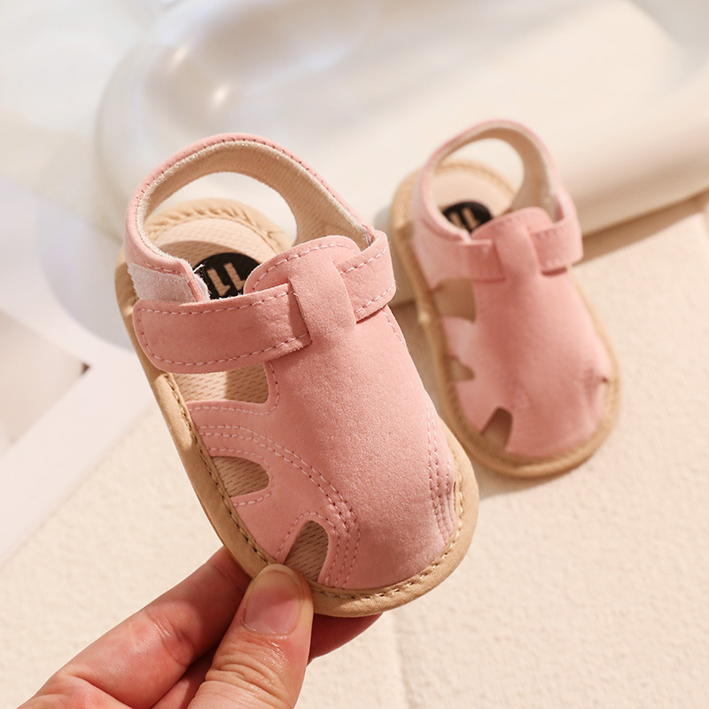 Liangbao Unisex dječje sandale za prve korake, PU gornji dio, Velcro kopča, ljeto, 12–36 mjeseci