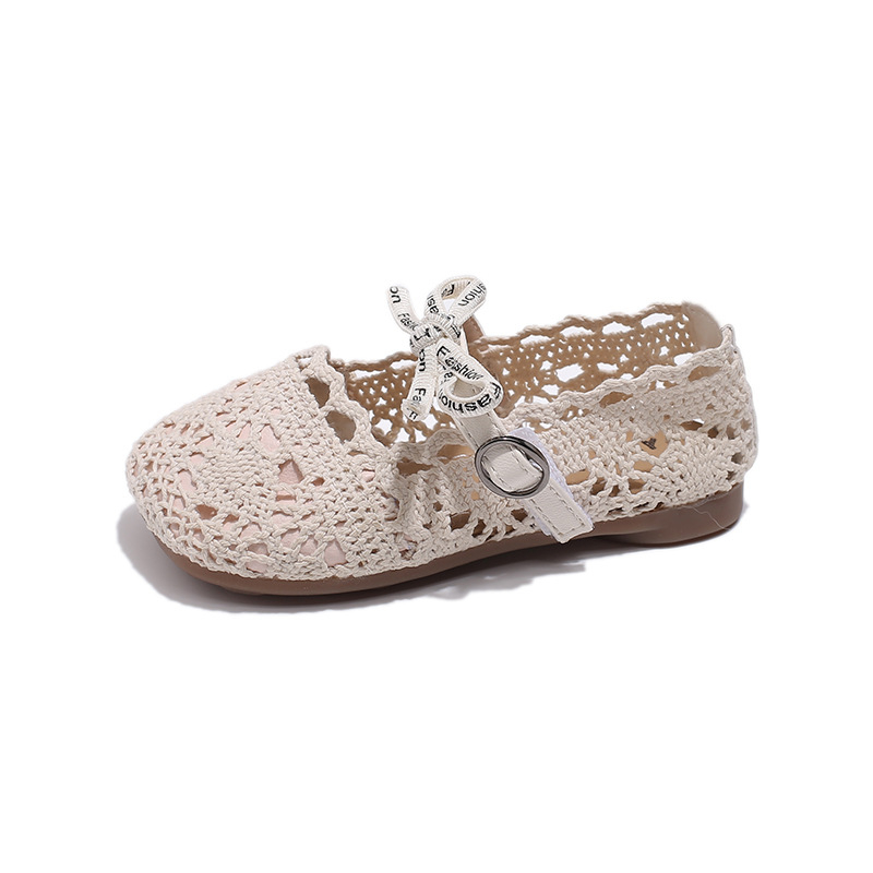 Sandale pentru copii în stil Birkenstock, partea superioară din piele artificială, închidere Velcro, talpă din tendon de vită, pentru copii 4–6 ani, vară 2024, versiune coreeană