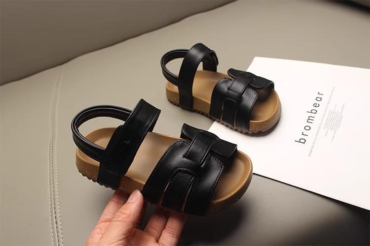 Dječje ljetne sandale, unisex, casual plažne sandale s mekanom potplatom, Velcro zatvarač, stil 710