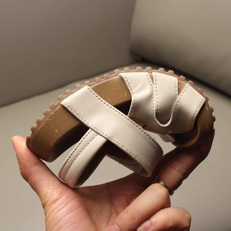 Dječje ljetne sandale, unisex, casual plažne sandale s mekanom potplatom, Velcro zatvarač, stil 710
