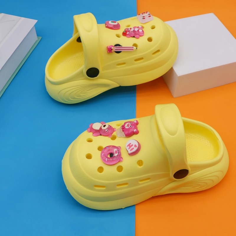 Ouxun EVA Baotou-stílusú gyermek szandálok, Cartoon Paradise, uniszex, 2-8 év