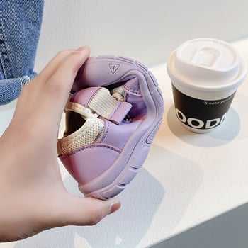 Dječje sportske sandale - unisex, umjetna koža s prugama, gumeni potplat, Velcro zatvaranje (uzrast 1–16 godina)