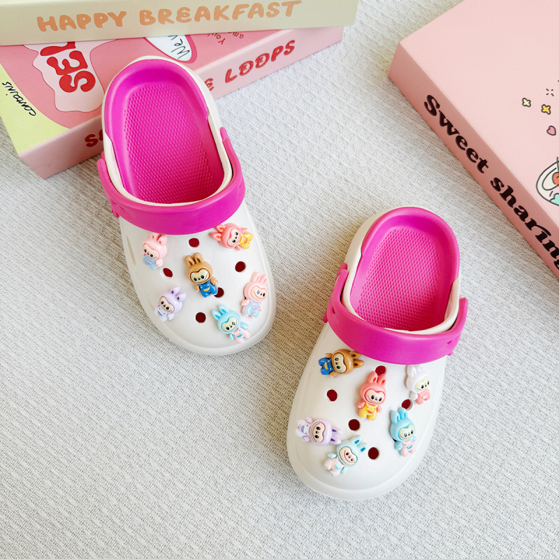 Baotou-stílusú EVA papucs lányoknak, belső rész nélküli, 4–16 éveseknek, 2025 nyár