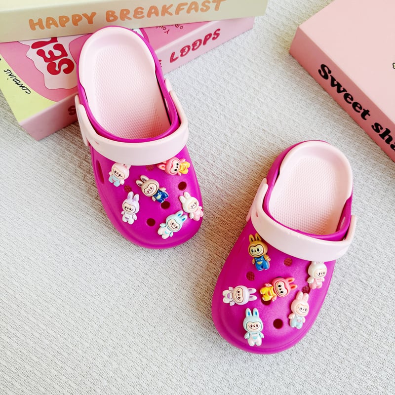 Baotou-stílusú EVA papucs lányoknak, belső rész nélküli, 4–16 éveseknek, 2025 nyár