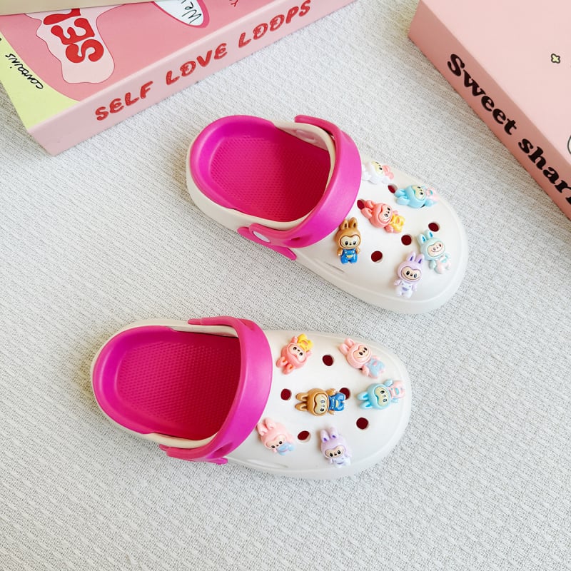 Baotou-stílusú EVA papucs lányoknak, belső rész nélküli, 4–16 éveseknek, 2025 nyár