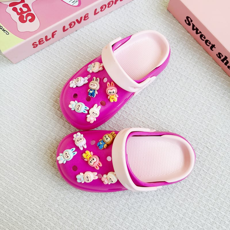 Baotou-stílusú EVA papucs lányoknak, belső rész nélküli, 4–16 éveseknek, 2025 nyár