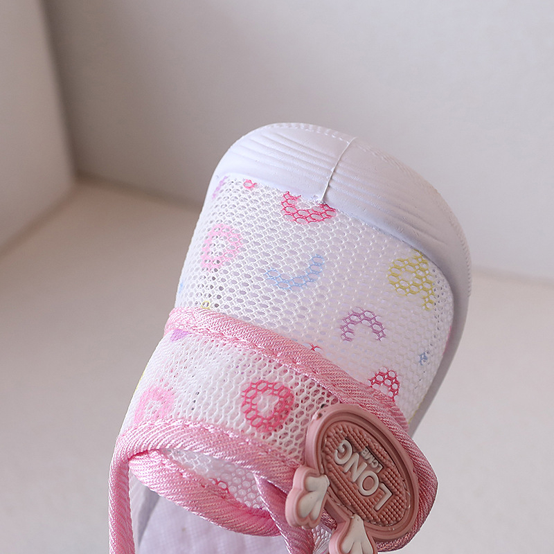 Prozračne mrežaste bebi cipele za 0–3 godine, mekana podloga, unisex, ljeto.