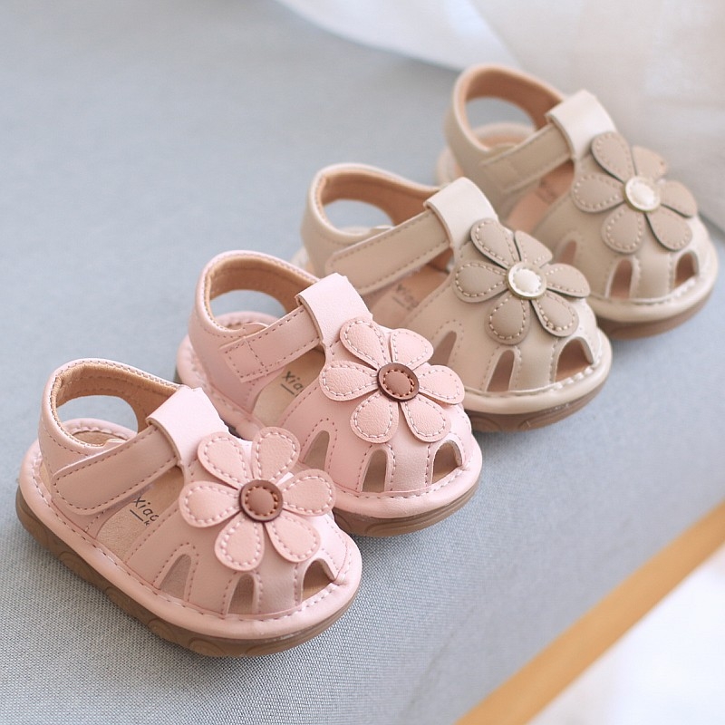 Baba lányok Cartoon strandpapucs Velcro záródással, műbőr felsőrész, PVC talp, csúszásmentes, 1–3 éveseknek