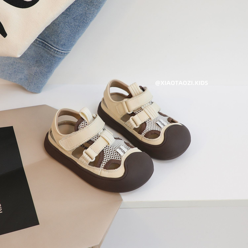 Dječje sportske sandale - unisex, gornji dio od mikrovlaknene kože, Velcro zatvaranje, gumena potplata, dob 4–12 godina