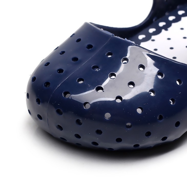 Sandale jelly pentru copii, cu fundă strălucitoare, design gură de pește, închidere Velcro, model în carouri