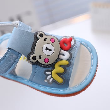 Ljetne sandale za bebe s mekanom podom, Velcro kopčom, 12–36 mjeseci, unisex