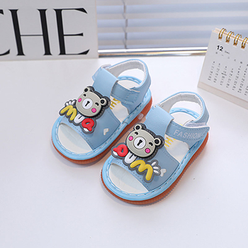Ljetne sandale za bebe s mekanom podom, Velcro kopčom, 12–36 mjeseci, unisex