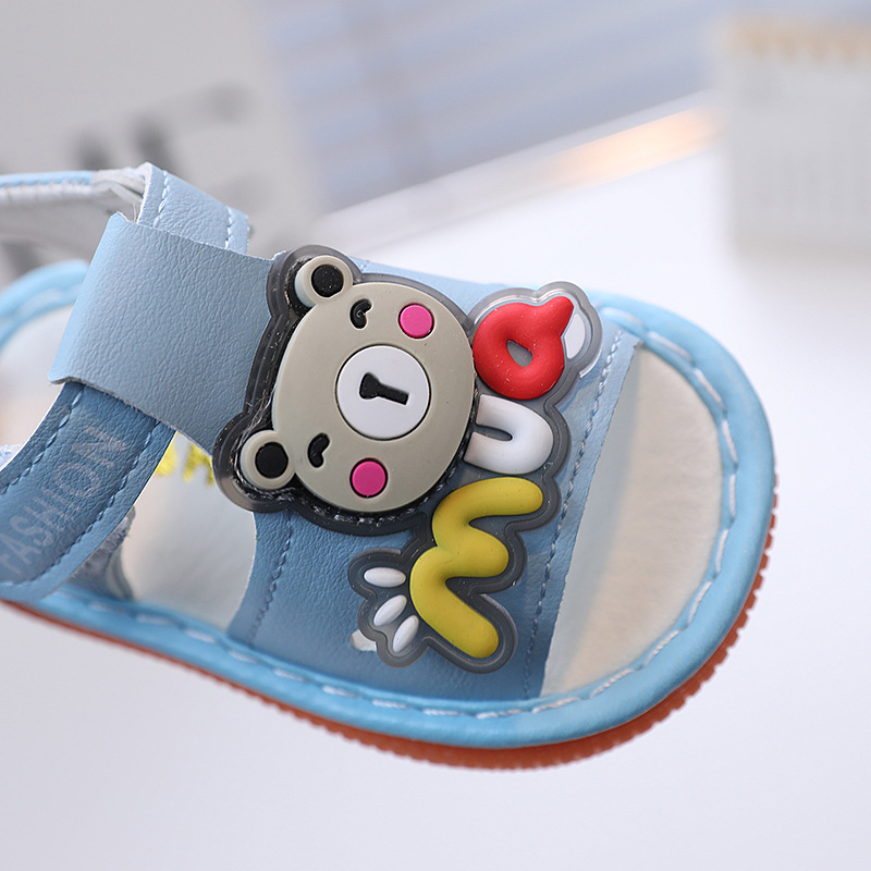 Ljetne sandale za bebe s mekanom podom, Velcro kopčom, 12–36 mjeseci, unisex