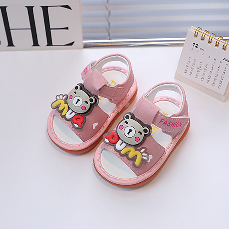 Ljetne sandale za bebe s mekanom podom, Velcro kopčom, 12–36 mjeseci, unisex