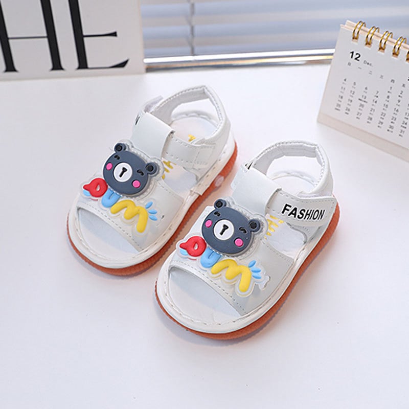 Ljetne sandale za bebe s mekanom podom, Velcro kopčom, 12–36 mjeseci, unisex