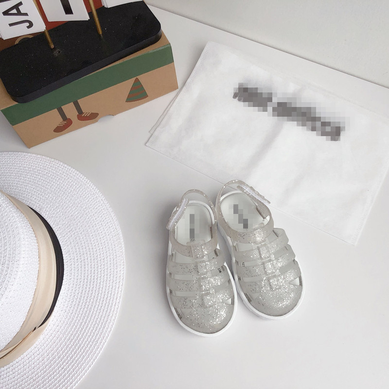 Dječje sandale u stilu Melissa, rimski zatvoren nos, izrezani detalji, ljetne jelly sandale, unisex
