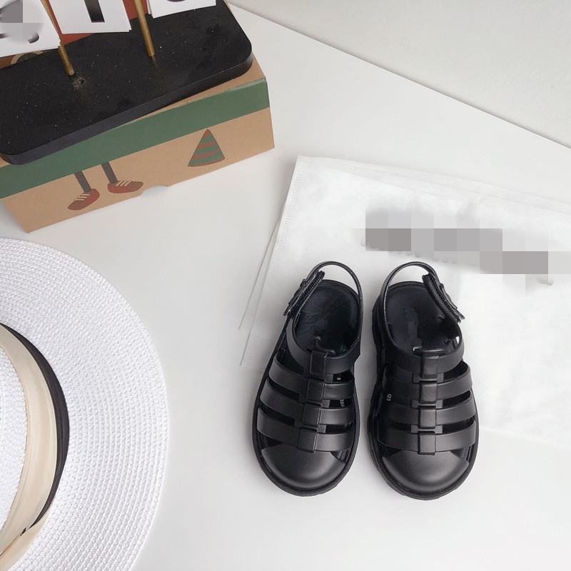 Dječje sandale u stilu Melissa, rimski zatvoren nos, izrezani detalji, ljetne jelly sandale, unisex