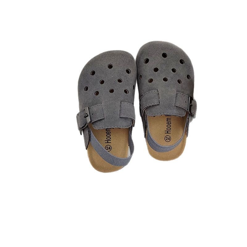 Ljetne dječje sandale u stilu Birkenstock s izrezima, ljeto 2025